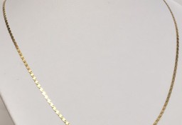 Złoty ŁAŃCUSZEK damski 585 14K cudowny GRECKI splot 45cm