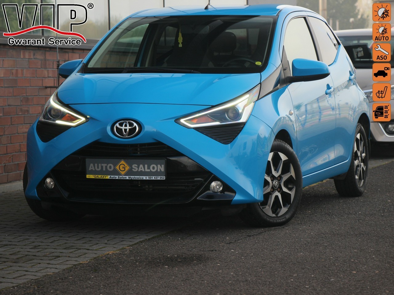 Toyota Aygo II Klimatronik*GrzFot*Kamera*PanelDotyk*Esp*Led*BT*Alu*GwarVGS