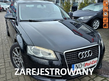 Audi A3 II (8P) sportback, grzane fotele, felgi 17, serwis-1