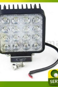 Bardzo mocny reflektor halogen lampa robocza 16 LED Case IH,Landini,-2