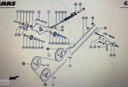 CLAAS 00 0755 422 0/Claas koło/Claas Lexion 580 410-405 480 460-440 Tucano 450-440 560-550 320