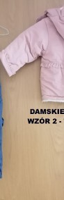 nowy kombinezon dwuczęściowy zimowy  damski z kapturem 98-4