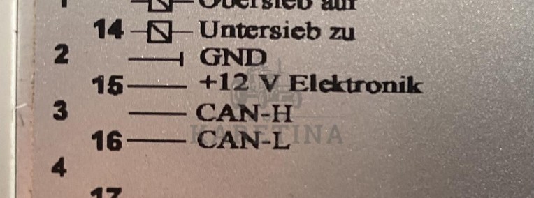 Claas SIEB Moduł 013 364.2-1