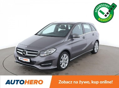 Mercedes-Benz Klasa B W246 B180 Style LIFT Klima Navi Grzane Fotele ParkAssist EU6-1