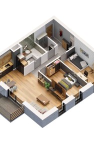 Nowe mieszkanie 66m2  Zielone Osiedle Koszęcinie-2