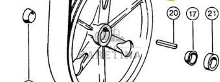 Claas Dominator 96 Koło Pasowe Młocarni 4 rowkowe 0006290534 00 0629 053 4-1