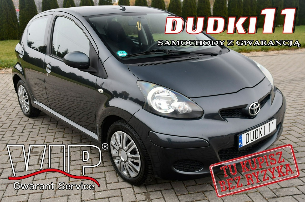 Toyota Aygo I 1.0benz DUDKI11 Klimatyzacja,Parktronic,Serwis,EL.szyby>Centralka.kr