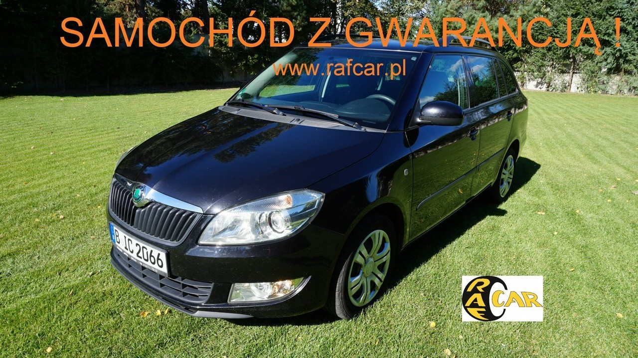 Skoda Fabia II z Niemiec opłacona piękna. Gwarancja