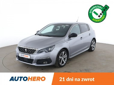 Peugeot 308 II automat, GTLine, navi, klima auto, LED, panorama, czujniki park-1