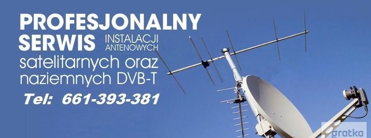 Ustawianie anten satelitarnych Kielce i okolice Gwarancja-1