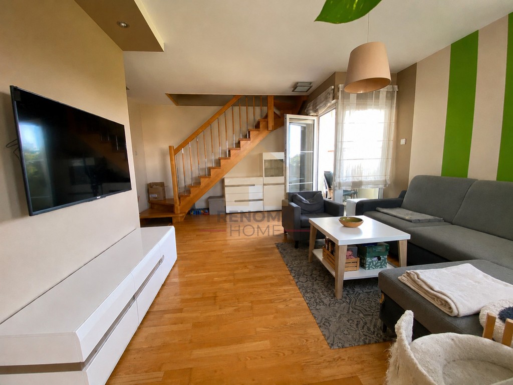 3-pokoje-dwa poziomy na 57 m2| loggia i zieleń