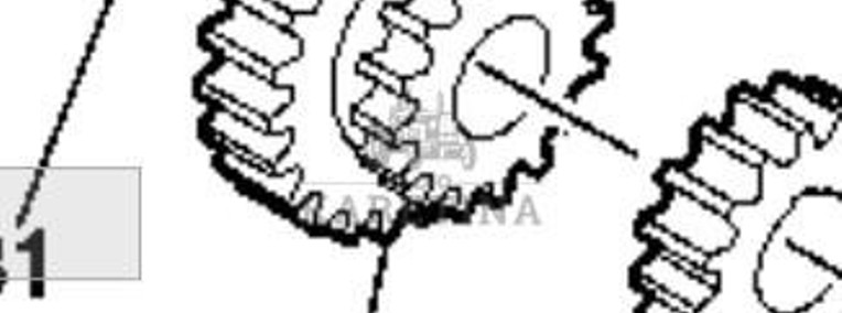 John Deere 9780CTS 9780i CTS 2005rok Bieg Koło Zębate Z62543 32 zęby-1