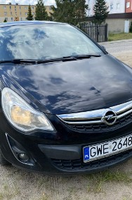 Opel Corsa D Po liftingu, 5d, klima OK, 2 kpl. kół, niski przebieg, 8 airbag, Aux-2