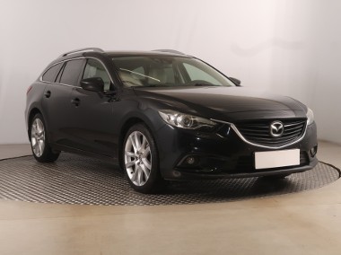 Mazda 6 III , Salon Polska, Skóra, Navi, Xenon, Bi-Xenon, Klimatronic,-1