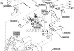 New Holland T6090 T6070 Złączka 48065547
