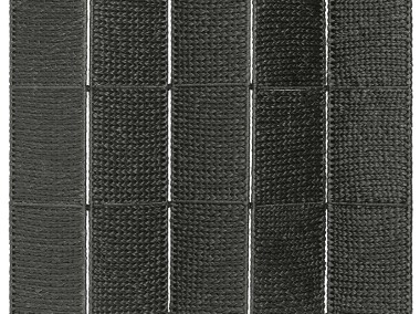 vidaXL 5-panelowy parawan pokojowy, czarny, 193x160 cm, hiacynt wodny 247352-1