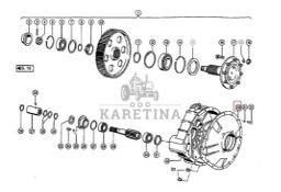 Case Mammut 7400 - pokrywa 03222971