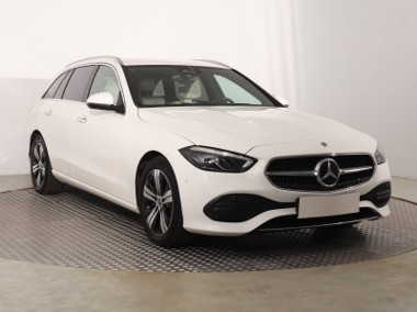 Mercedes-Benz Klasa C W205 , Salon Polska, Serwis ASO, Automat, VAT 23%, Skóra, Navi,-1