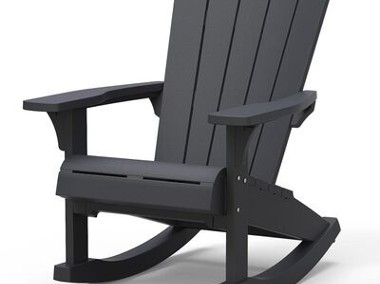 Keter Bujane krzesło Troy typu Adirondack, grafitowe-1