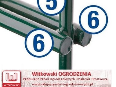 Panel ogrodzeniowy 2D 1430x2500 mm, drut fi 6/5/6 mm-2