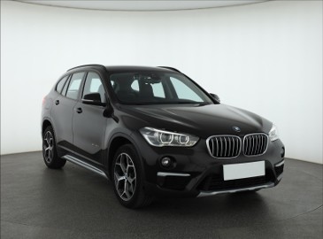 BMW X1 F48 , Salon Polska, Serwis ASO, 231 KM, Automat, Skóra, Navi,