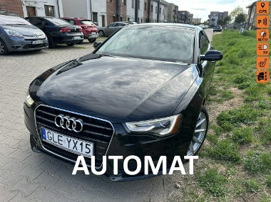 Audi A5 II 224KM, coupe, quattro, automat, skóry, symboliczny przebieg, jak now-1