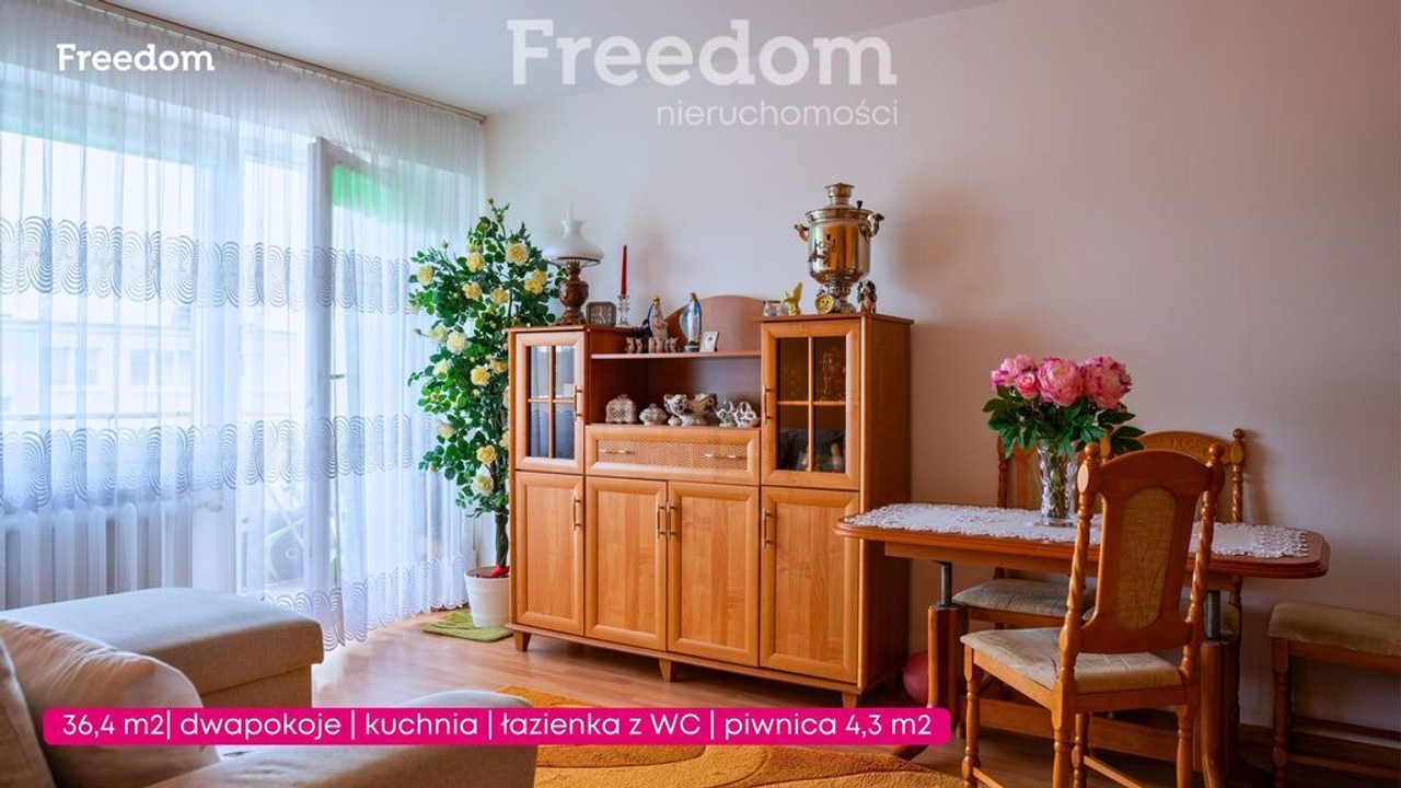 Mieszkanie na sprzedaż, 2 pokoje, 36 m², Giżycko