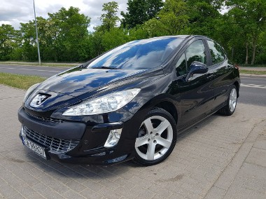 Peugeot 308 I 1,6 HDi Panorama Nawigacja Klimatronik Skóry Zarejestrowany-1