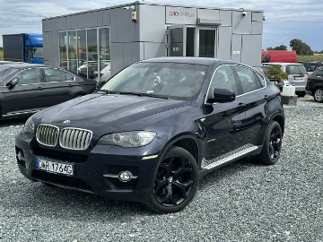 BMW X6 E71 E71 3.0d xDrive35d 286KM 2009r, Navi, Skóry, automat