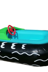 Łódka dmuchana elektryczna ponton łabądź łabędź koło do wody atrakcja wodna -2
