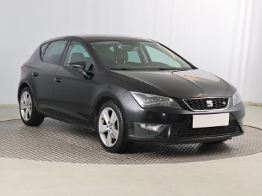 SEAT Leon III , Salon Polska, 1. Właściciel, Skóra, Klimatronic, Tempomat,-1