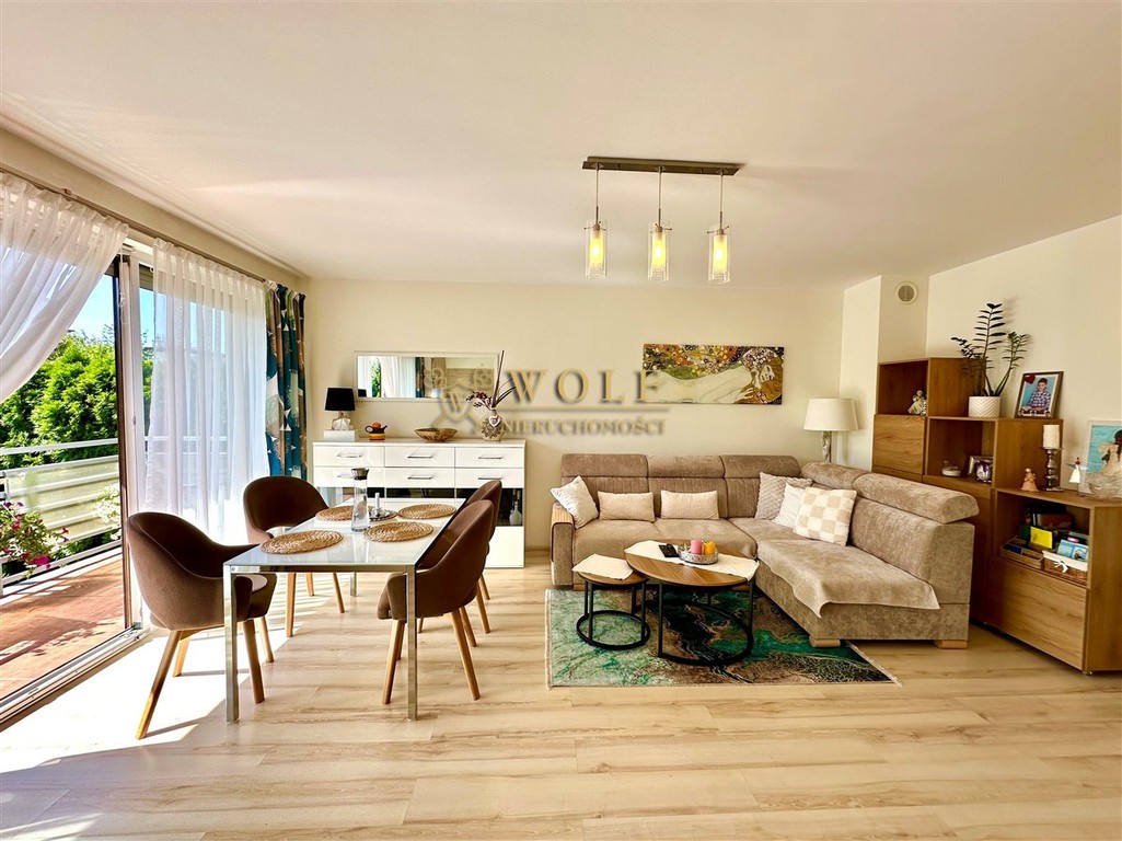Apartament: 3-pokoje+ taras, ogród i garaż