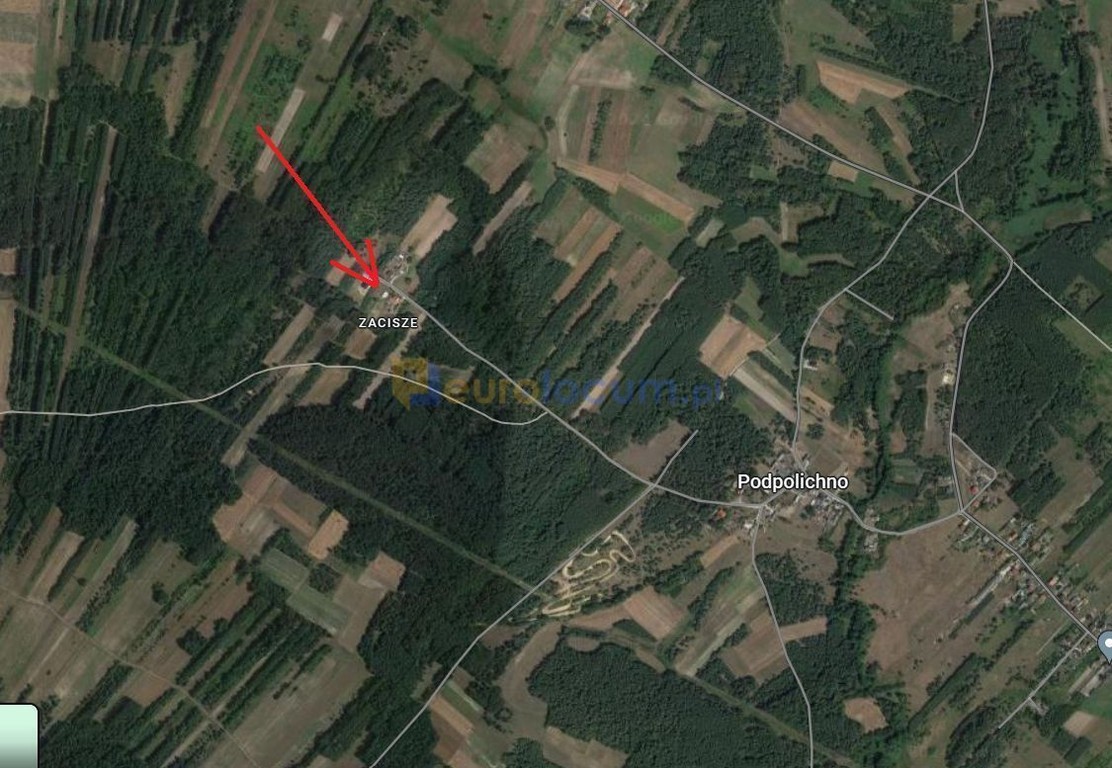 działka przy lesie – pohled 4