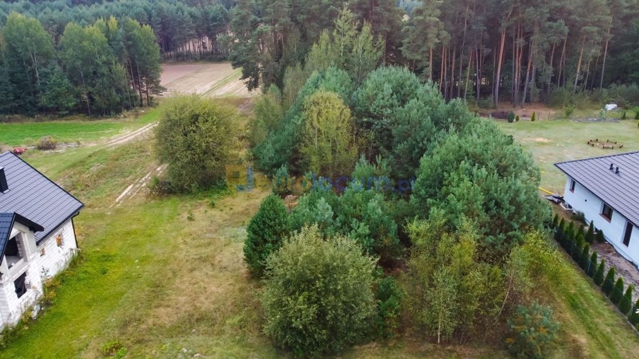 działka przy lesie – pohled 5