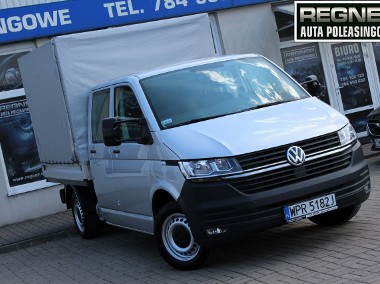 Volkswagen Transporter T6.1 DOKA 6-osob. 2.0TDI 110KM SalonPL 1WŁ FV23% Gwarancja 78.780net-1