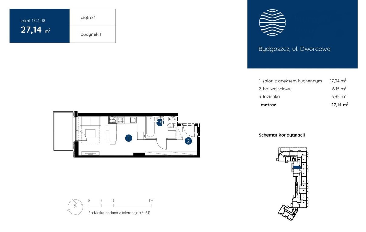 Nowe mieszkanie w Centrum - Dworcowa PROMOCJA - Widok 2
