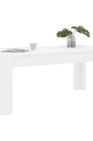 vidaXL Stół na wysoki połysk, biały, 180x90x76 cm, płyta wiórowa801307-2