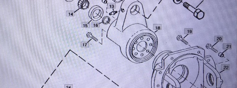 John Deere R100461/jarzmo przegubu uniwersalne/John Deere 4555/4755/4955-1