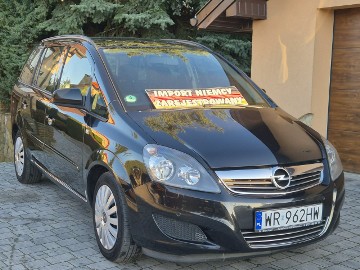 Opel Zafira B 1.8B 140KM, 2012r, Org. Lakier, Automat, Przebieg 165tyś, 7 Osób