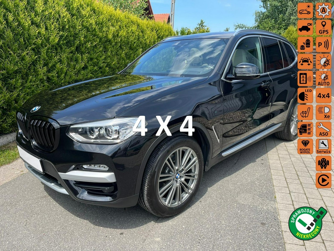 BMW X3 G01 X line sport individual 30i xdrive tylko 37 tkm stan perfekcyjny