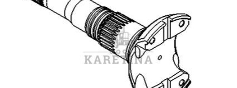 Fendt Vario 1038 1042 1046 1050 GEN 3 Wał Hamulcy Hamulców F530300200180-1