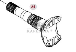 Fendt Vario 1038 1042 1046 1050 GEN 3 Wał Hamulcy Hamulców F530300200180