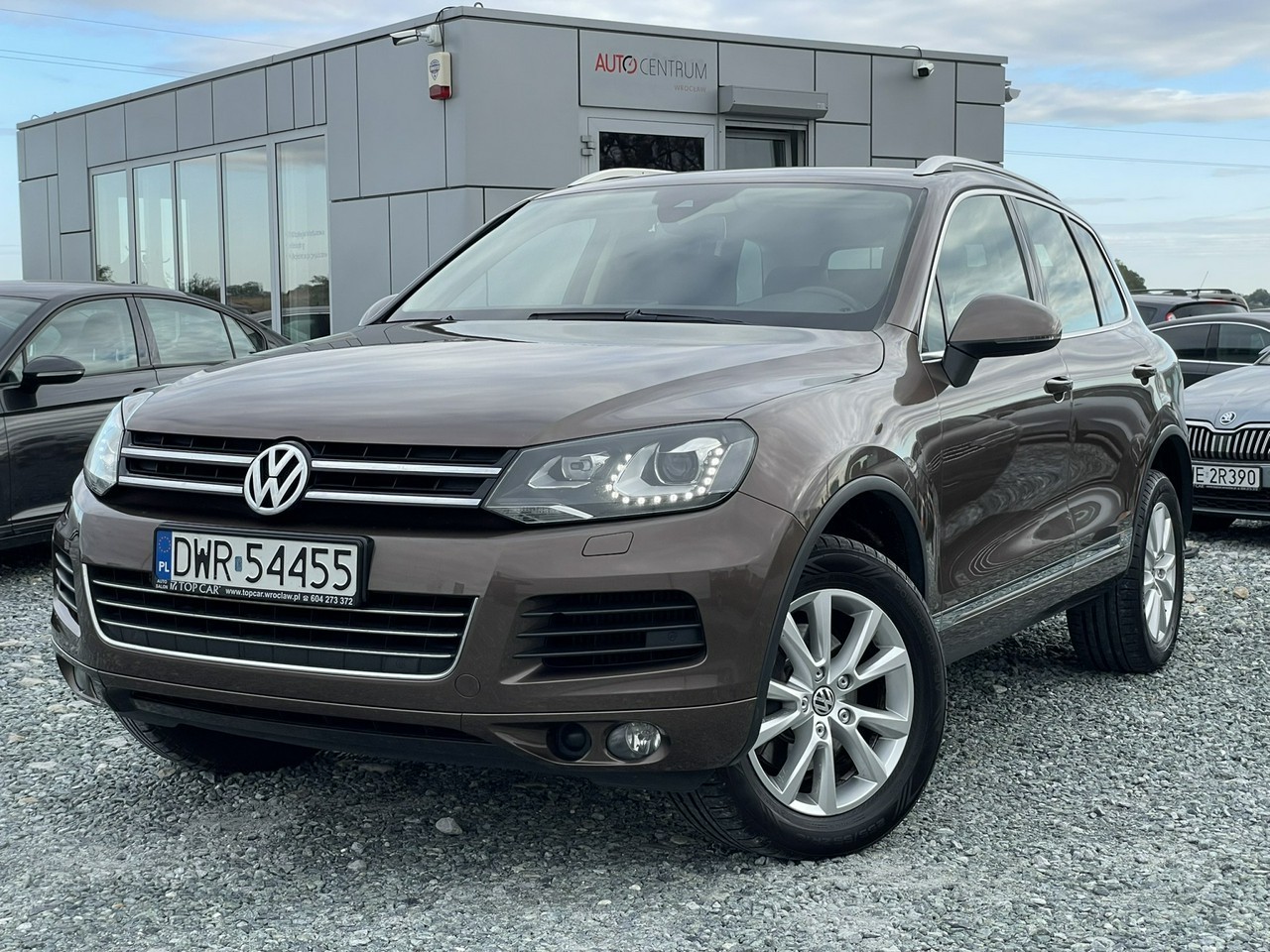 Volkswagen Touareg II 3.0 V6 TDI, 2012r. Salon PL, serwis w ASO, bogata wersja