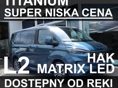 Ford T Tourneo Custom Titanium 170KM Matrix LED Hak Super Niska Cena ! Od ręki-1