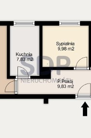 3 pokoje w rozkładzie z balkonem | Zakrzów-2