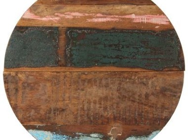 vidaXL Okrągły blat stołu, 70 cm, 25-27 mm, lite drewno z odzysku-1