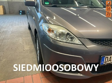 Mazda 5 I 1,8 benzyna, klimatronik,7 miejsc ,podgrz. fotele, isofix,ciemne szy-1