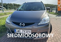Mazda 5 I 1,8 benzyna, klimatronik,7 miejsc ,podgrz. fotele, isofix,ciemne szy