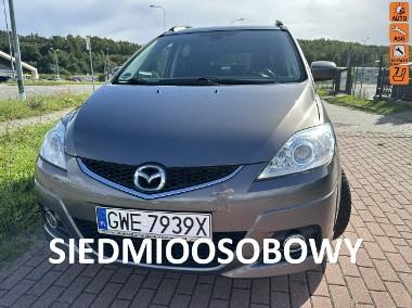 Mazda 5 I 1,8 benzyna, klimatronik,7 miejsc ,podgrz. fotele, isofix,ciemne szy-1