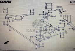 CLAAS 00 040 675 1/Claas hydrauliczny siłownik/Claas Lexion 580